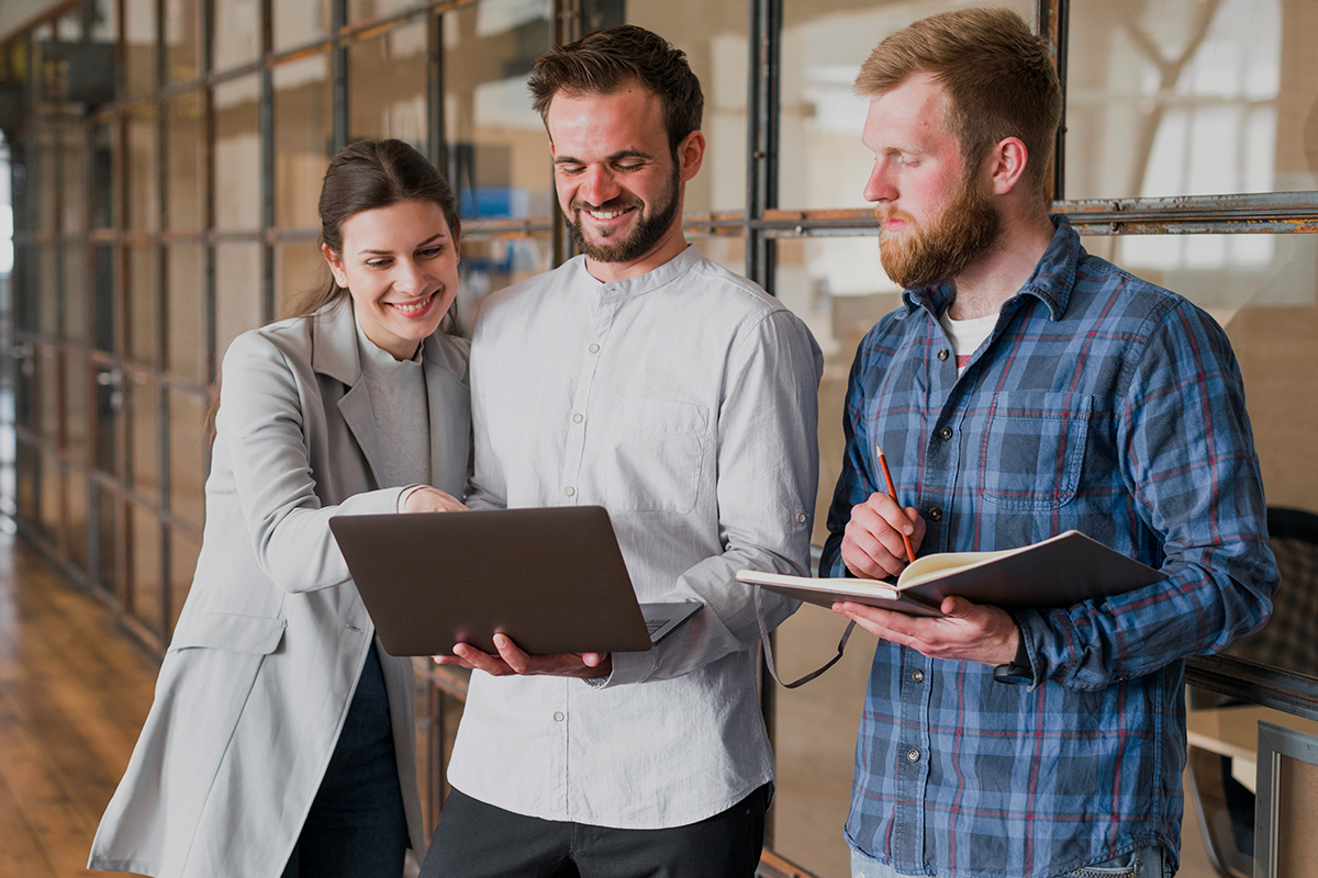 Une réunion chez  afin de déterminer les visions et valeurs d'un de nos candidats
